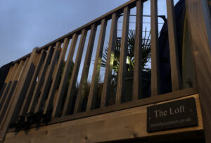 The Loft Deck at Night